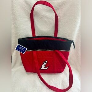 Officially Licensed Product - University of Louisville quilted tote bag